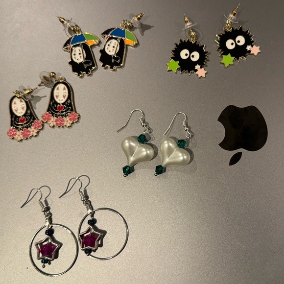 NEW earrings - Studio Ghibli and more - Picture 1 of 6